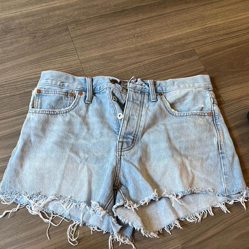 Madewell Relaxed Denim Shorts